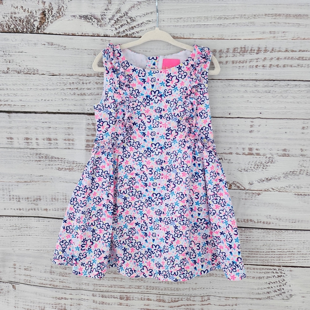 Lilly Pulitzer girl's Amia Ditsy floral dress - Picture 11 of 11